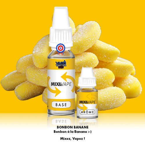 Eliquide BONBON BANANE 70/30 VAPOTROTTER