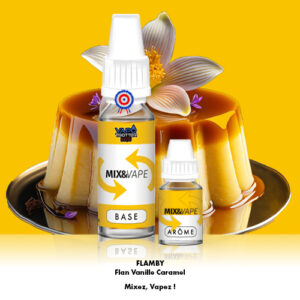 eliquide custard vanille caramel 70/30 VAPOTROTTER