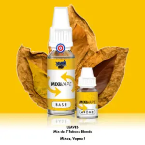 eliquide LEAVES MIX TABAC BLOND 70/30 VAPOTROTTER