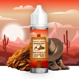 eliquide-buffalo-tabac-blond-americain-vape-vapotrotter-50ml-50mpgv-50vg-sans-nicotine-vapotrotter