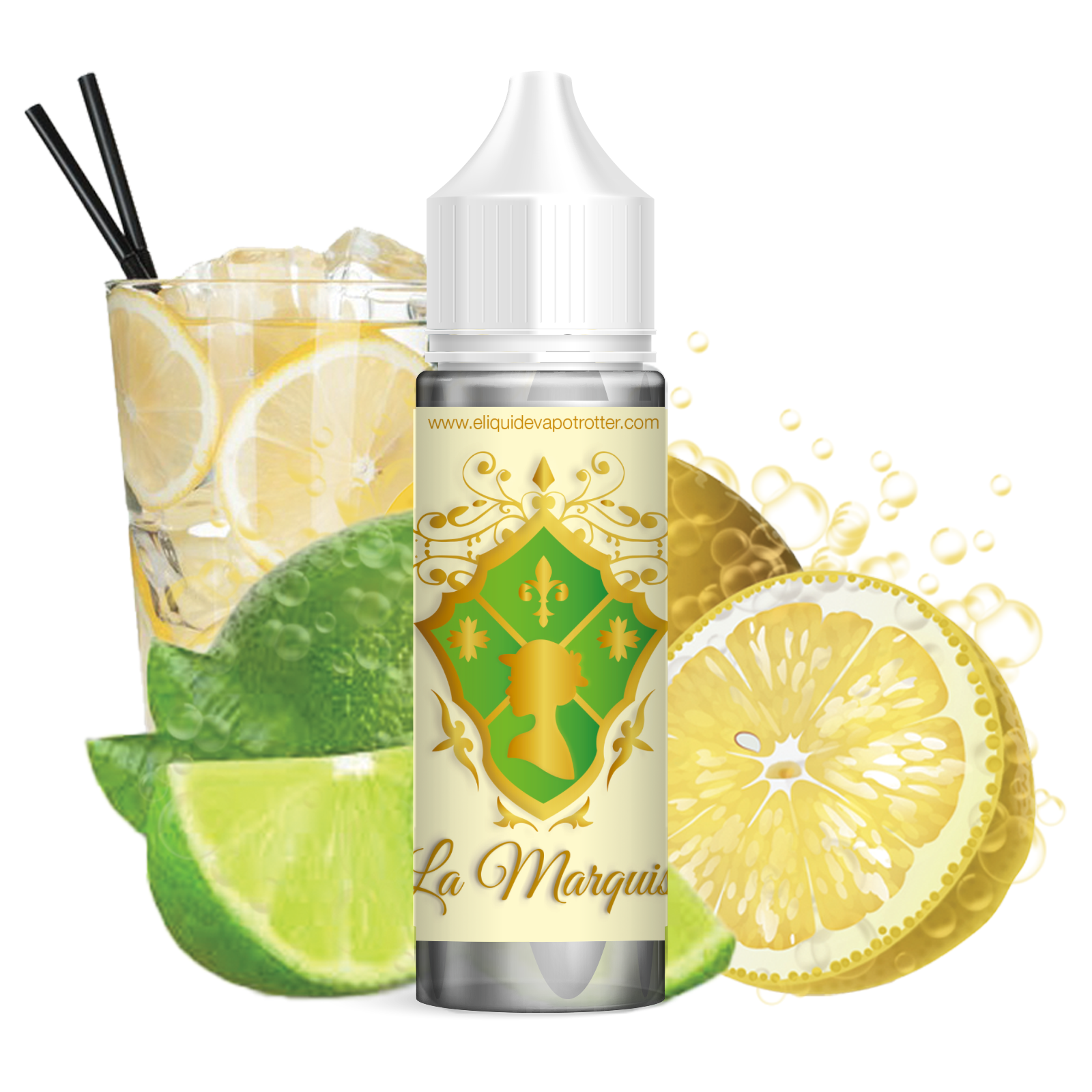 eliquide francais saveur limonade citron vert la marquise vape sub 50ml 50PG-50VG