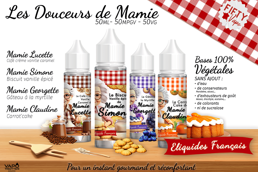 eliquides saveurs gourmandes saveur biscuit gâteau vanille myrtille fruits carotte café vanille caramel arômes concentrés eliquide pour vapoteurs-mobile