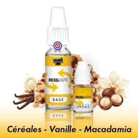ELIQUIDE GOURMAND CHALET PYRENEEN GOURETTE ELIQUIDE SAVEUR GOUT AROME CEREALES VANILLE MACADAMIA VAPOTROTTER MIX ET VAPE 70PG 30VG