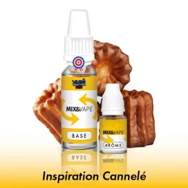 ELIQUIDE GOURMAND CHALET PYRENEEN LA MONGIE ELIQUIDE SAVEUR GOUT AROME CANNELÉ BORDELAIS VAPOTROTTER MIX ET VAPE 70PG 30VG