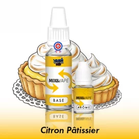 ELIQUIDE GOURMAND CHALET PYRENEEN SAINT LARY ELIQUIDE SAVEUR GOUT AROME CITRON PATISSIER VAPOTROTTER MIX ET VAPE 70PG 30VG